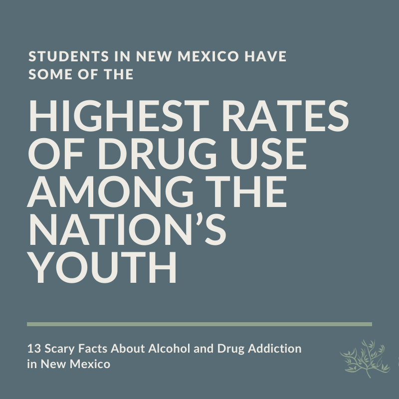 Highest Rates of Drug Use Among the Nation’s Youth