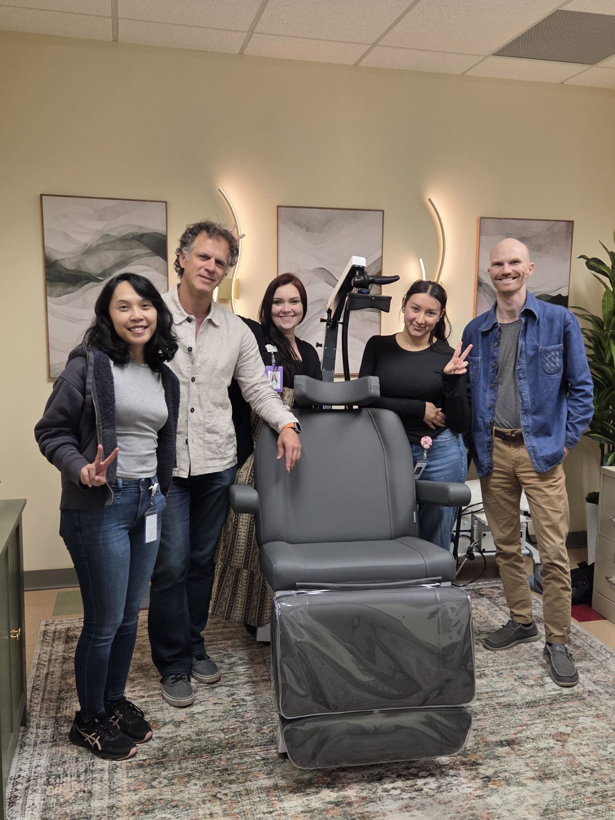 Sage Neuroscience Center TMS team